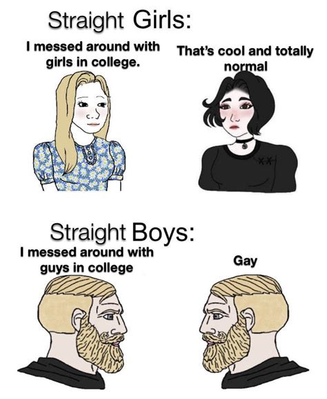 Messed around with straight friend .